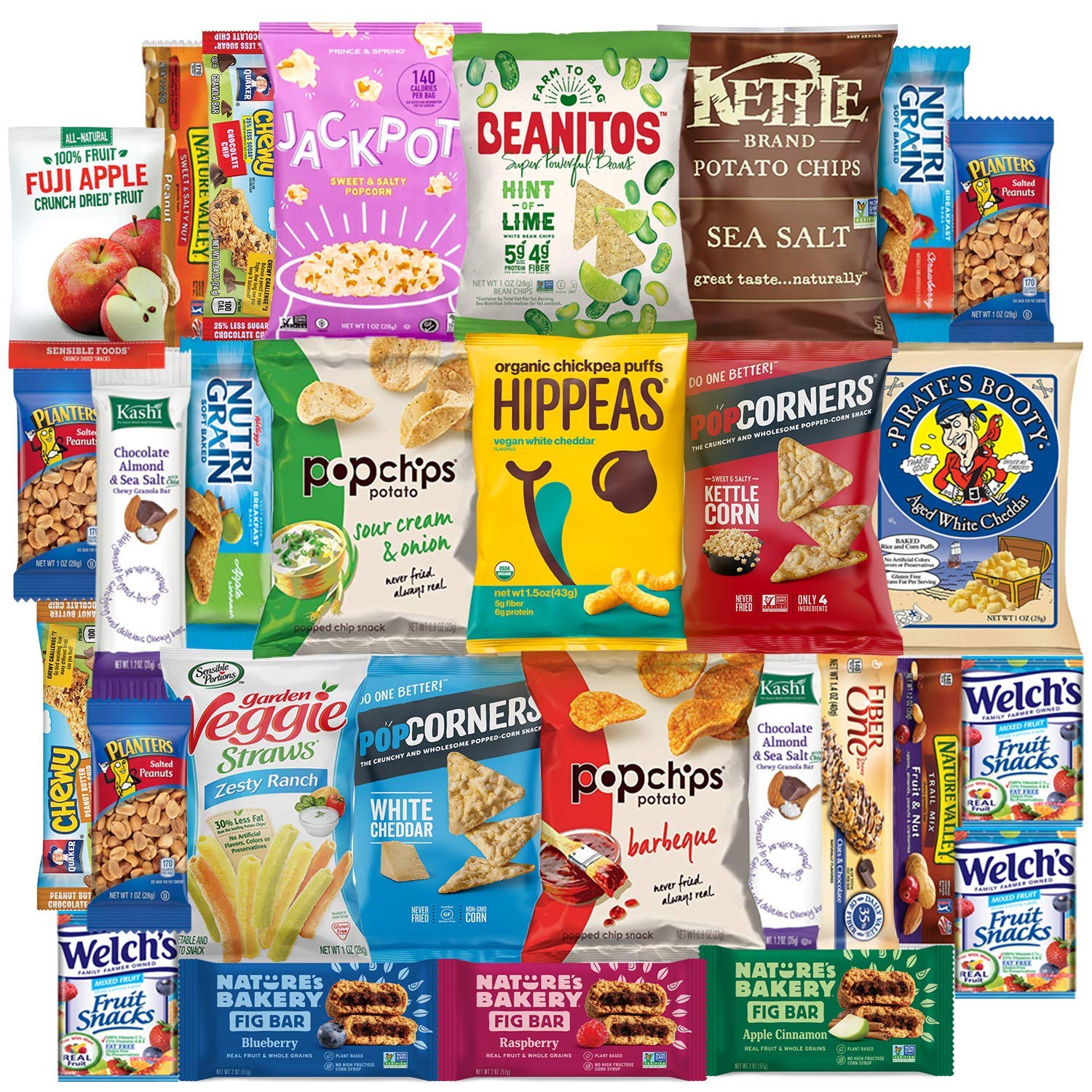 Healthy Office Snacks Variety Pack (200 ct)